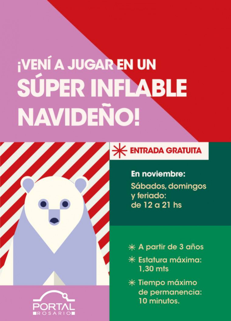 Navidad inflable mobile